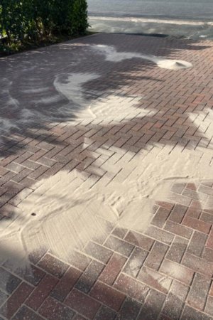 driveway re-sanding